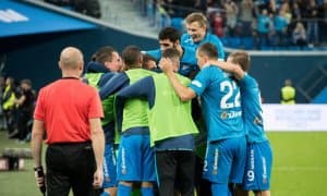 “Зенит” - “Краснодар” 2:1 (видео)