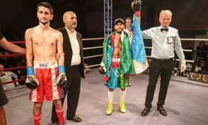 Шаҳобиддин Зоиров грузиялик рақибини 1 раундда рингга қулатди