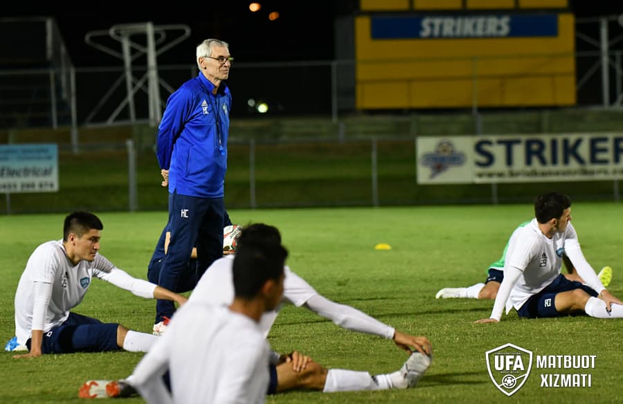 Ўзбекистон тренировка